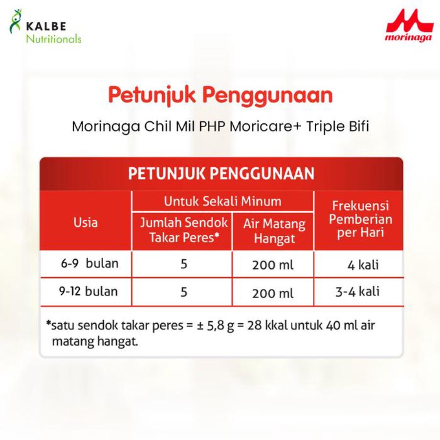 Morinaga Chil Mil Platinum 2 Moricare+ 6-12 Bulan 800gram