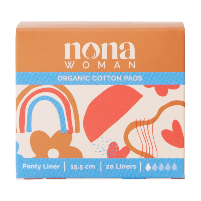 NONA Woman Organic Cotton Pantyliner 15.5cm