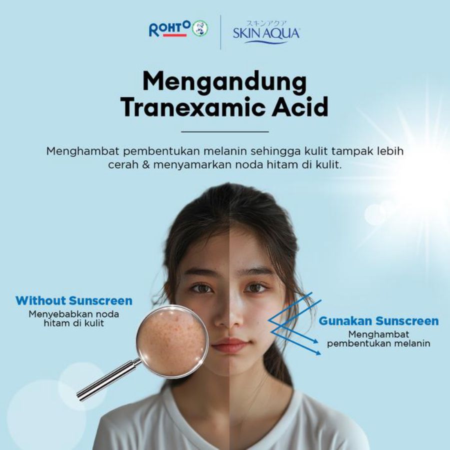 Skin Aqua UV Whitening Milk SPF 20 PA++ Sunscreen 40gram