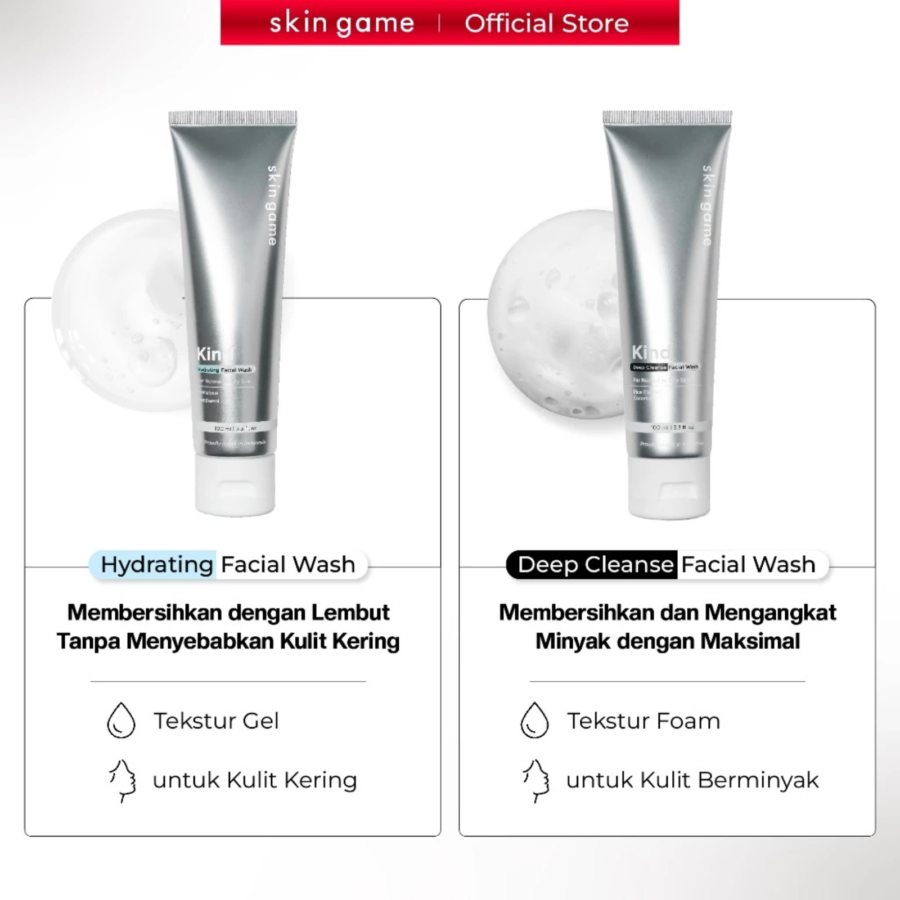 Skin Game Kind Hydrating Facial Wash 100ml