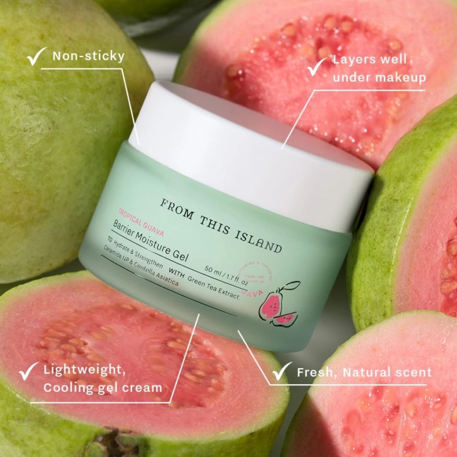 From This Island Tropical Guava Barrier Moisture Gel Pelembab Wajah 50ml