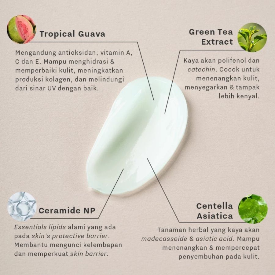 From This Island Tropical Guava Barrier Moisture Gel Pelembab Wajah 50ml