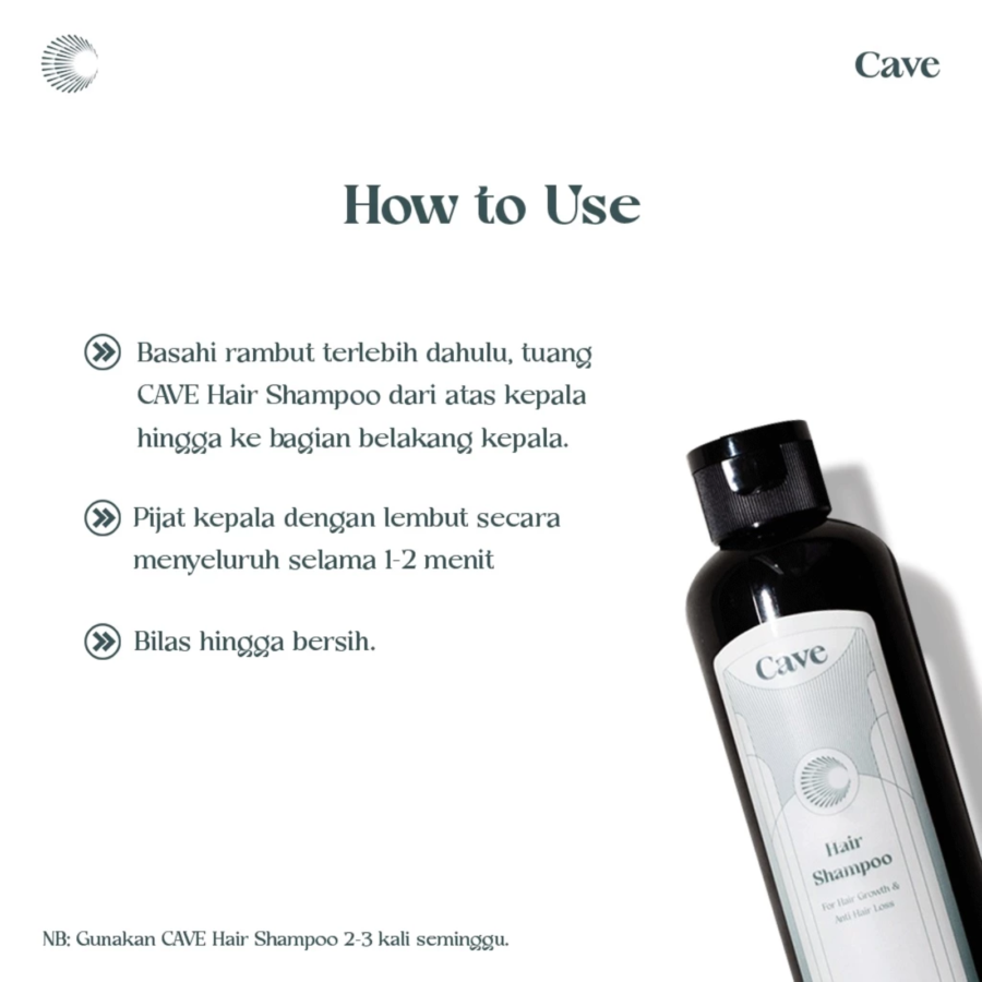 Cave Hair Shampoo 200ml