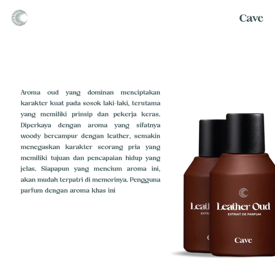 Cave Leather Oud Extrait de Parfum 50ml