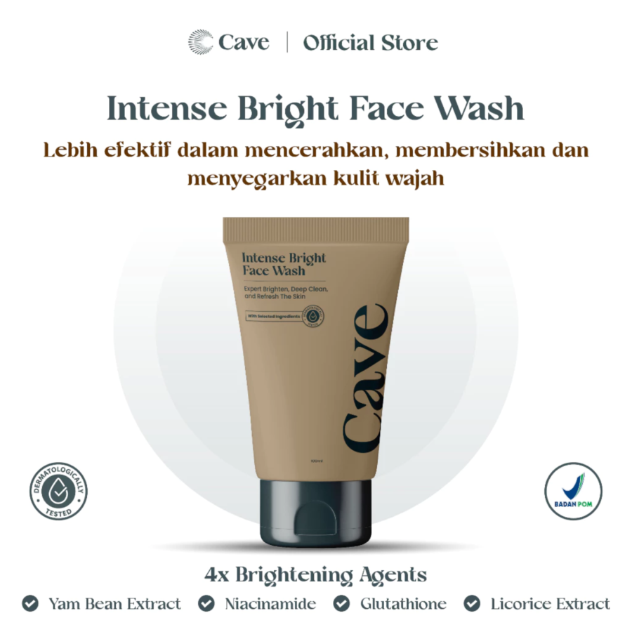 Cave Intense Bright Face Wash 100ml