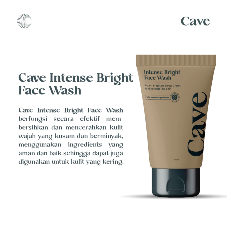 Cave Intense Bright Face Wash 100ml