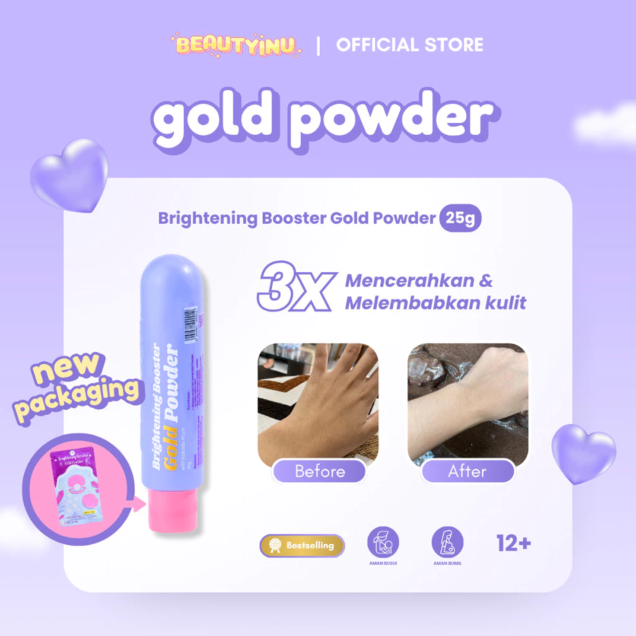 Beautyinu Brightening Booster Gold Powder 25gram