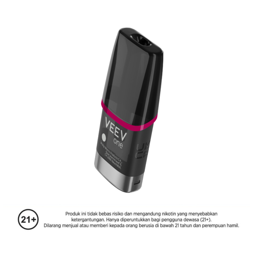 Veev One Pods Strawberry Clove Rokok Elektrik 1pcs