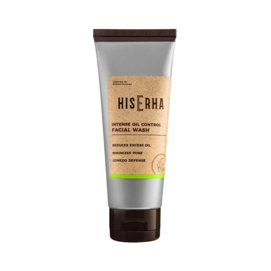 His Erha Intense Oil Control Facial Wash 100gram