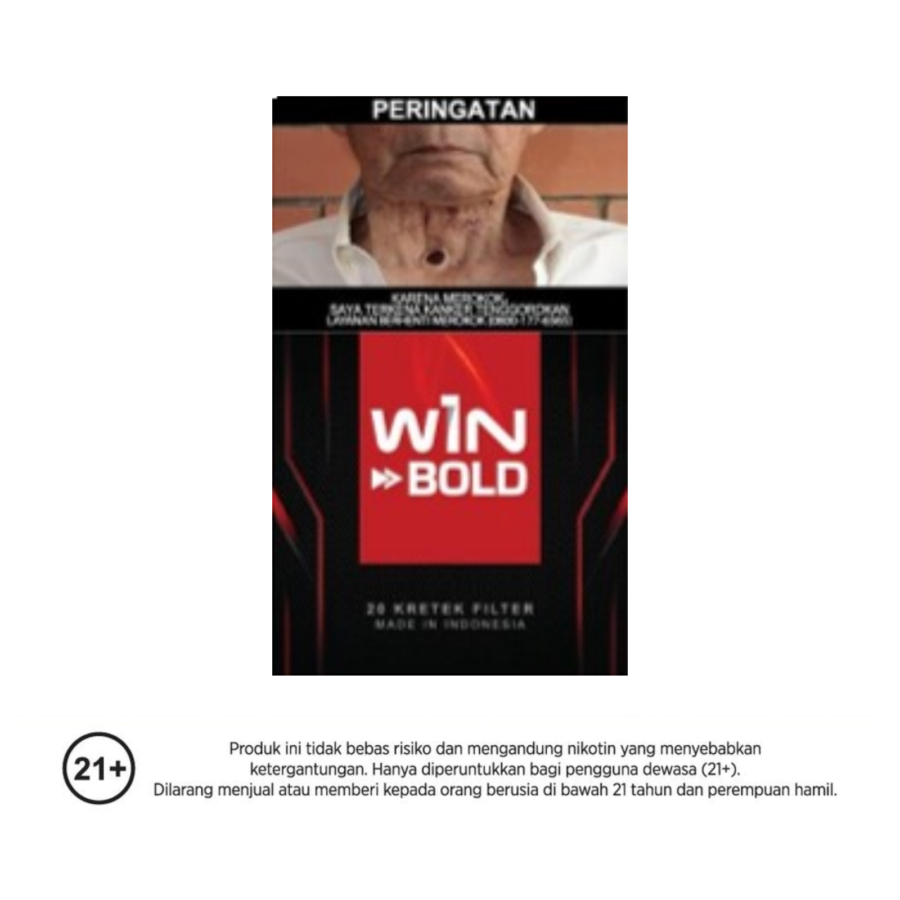 Win Bold Filter Rokok Batang 20stick
