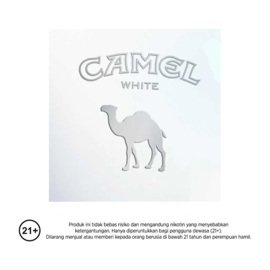 Camel Mild White Filter Rokok Batang 20stick
