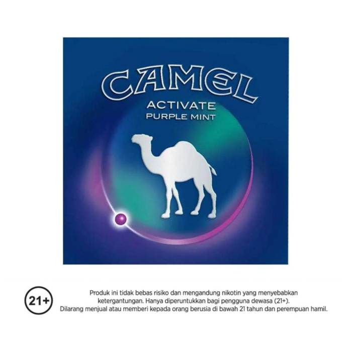 Camel Mild Activate Purple Mint Filter Rokok Batang