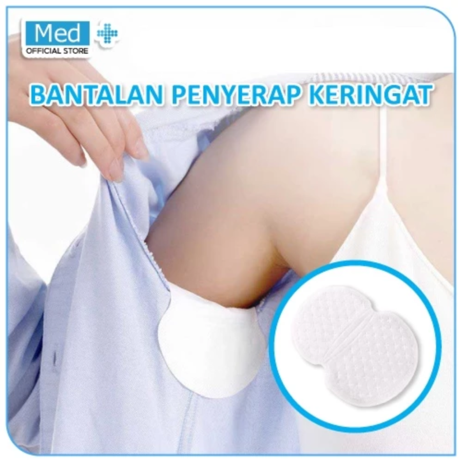 Med+ Bantalan Penyerap Keringat 10pcs
