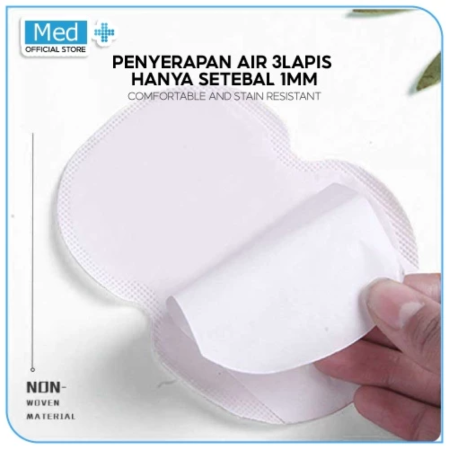 Med+ Bantalan Penyerap Keringat 10pcs