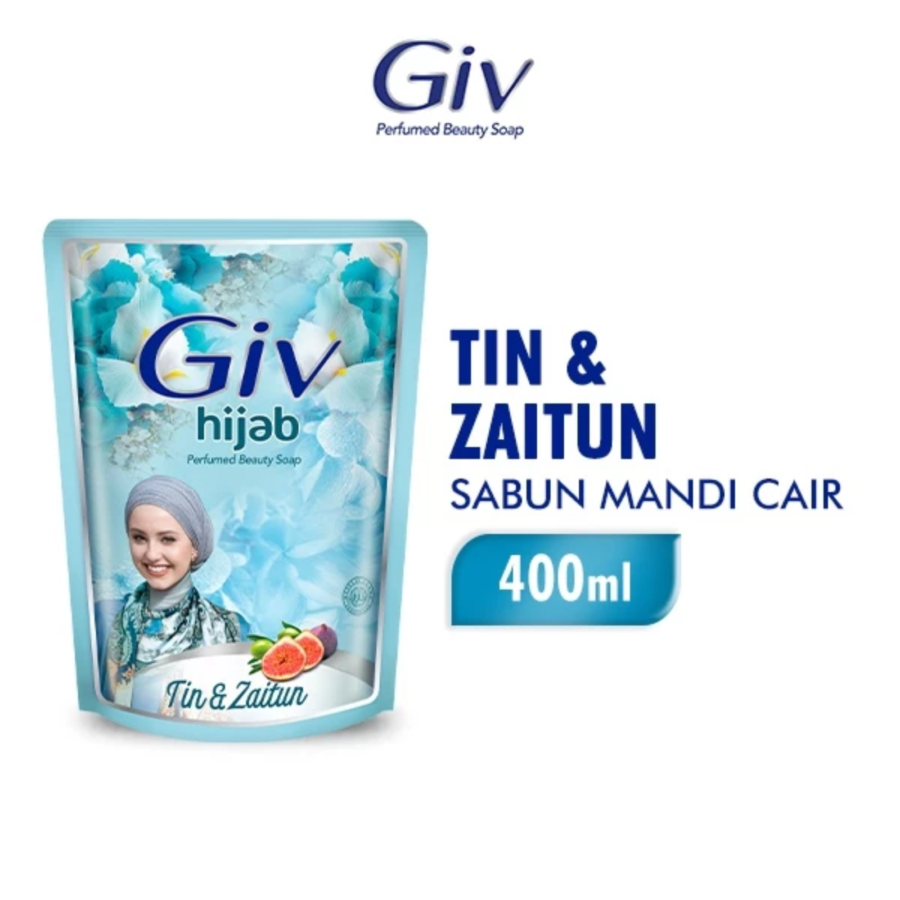 Giv Hijab Tin & Zaitun Body Wash Refill 400ml
