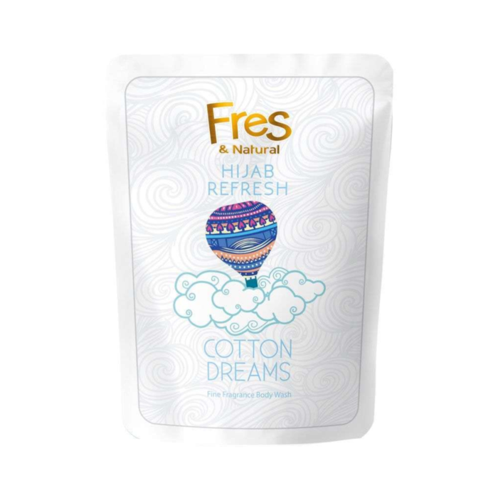 Fres & Natural Hijab Refresh Cotton Dreams Body Wash