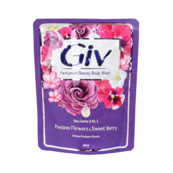 Giv Glamour Passion Flower Body Wash Refill
