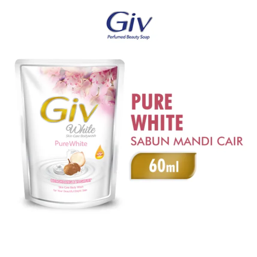 Giv White Bengkoang & Yogurt Body Wash Refill 60ml