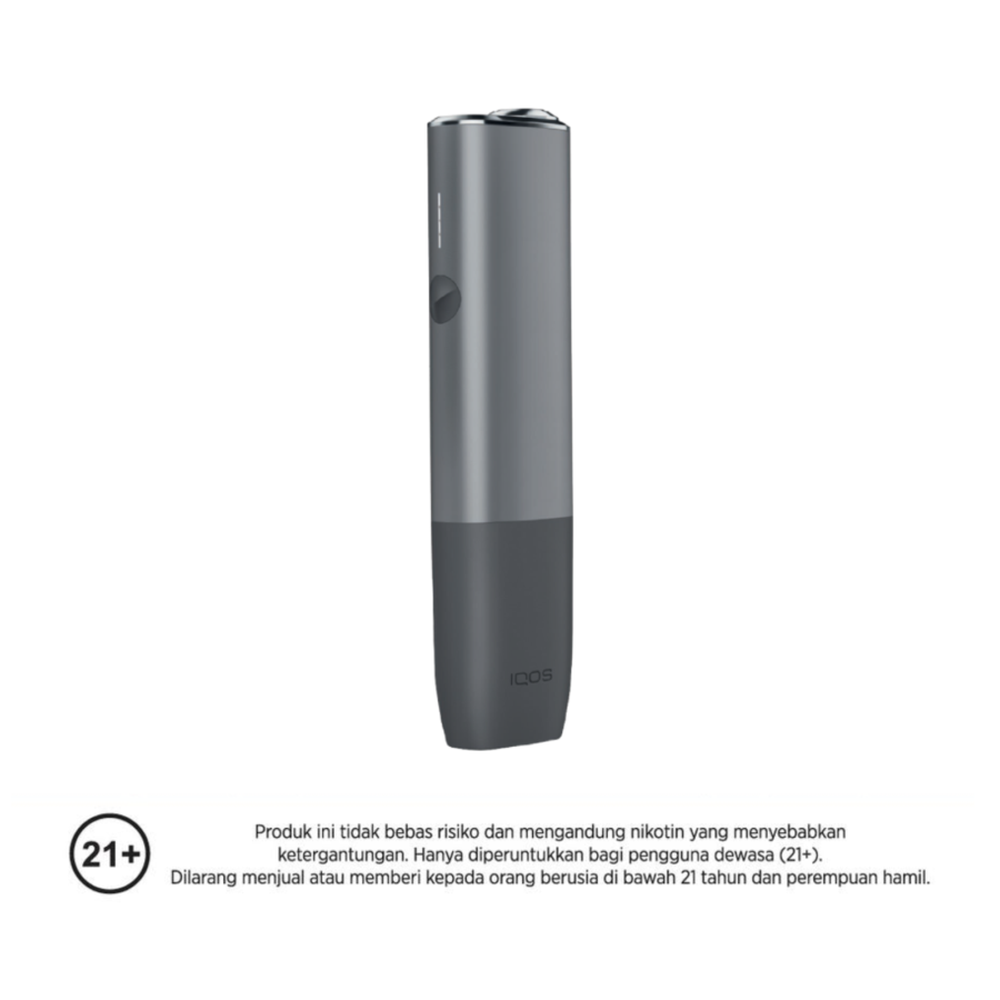 Iqos Iluma One Kit Pebble Grey Device Rokok Elektrik 1pcs