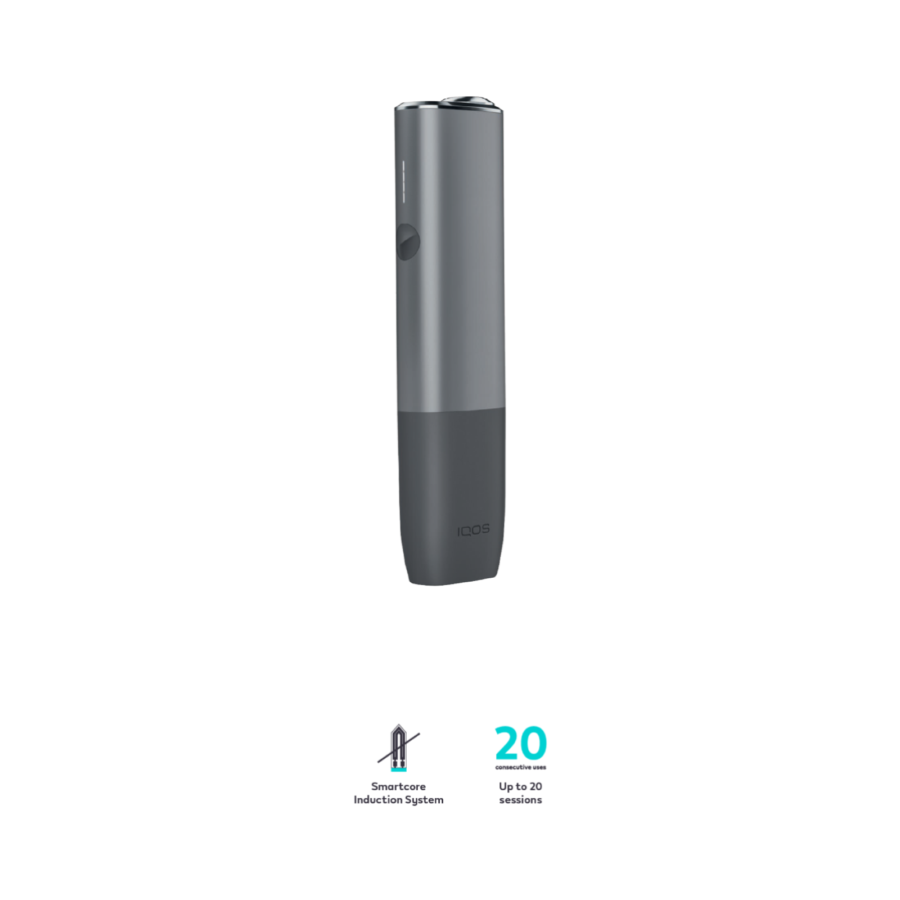 Iqos Iluma One Kit Pebble Grey Device Rokok Elektrik 1pcs
