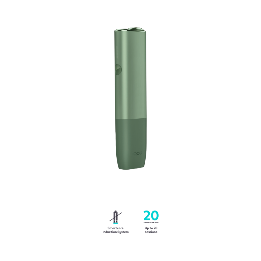 Iqos Iluma One Kit Moss Green Device Rokok Elektrik 1pcs