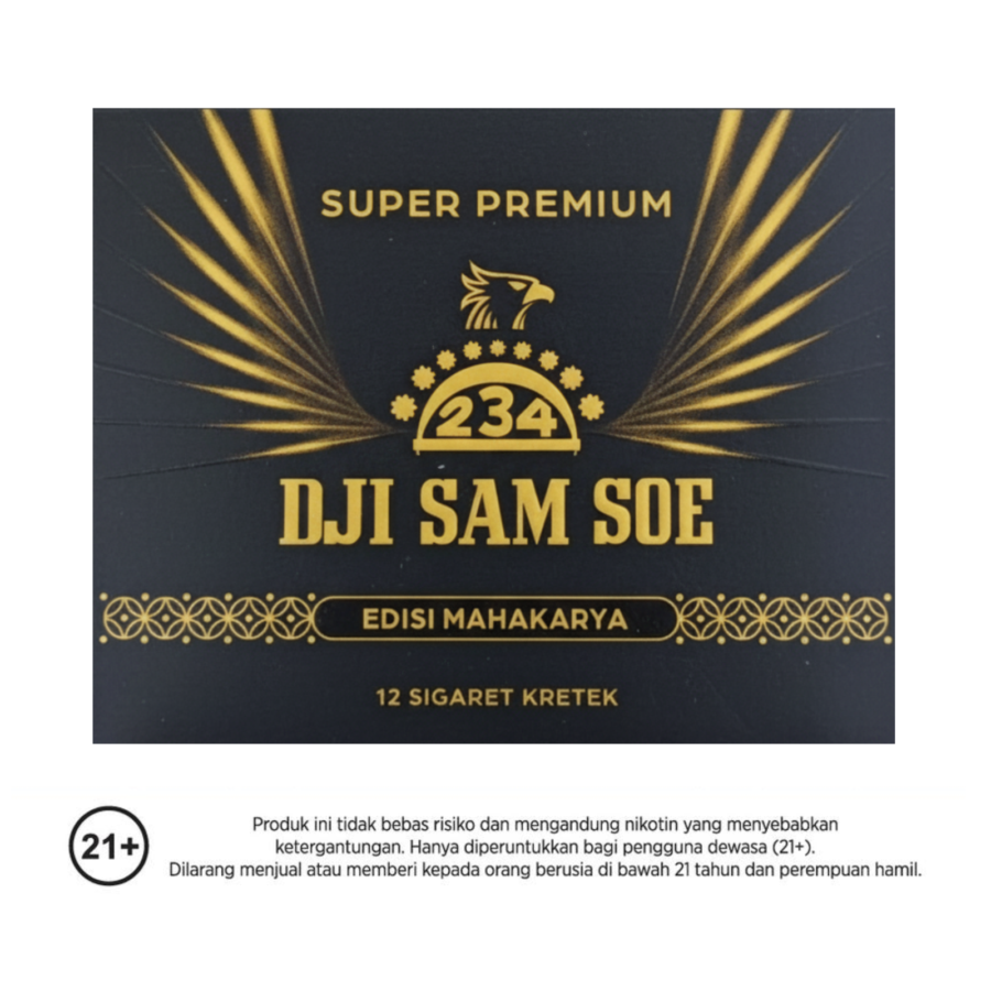 Dji Sam Soe Super Premium Box Edisi Mahakarya Kretek Rokok Batang 12stick