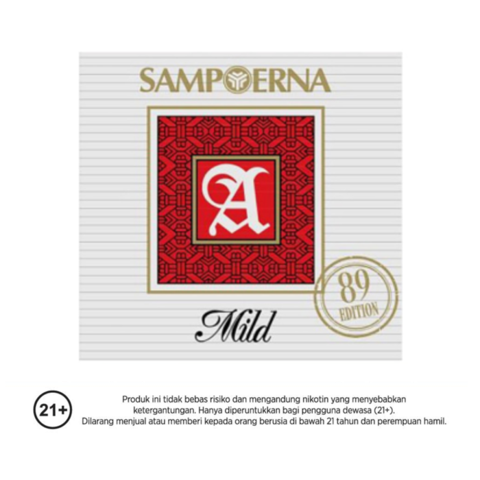 Sampoerna A Mild Red Box Edisi Vintage 89 Filter Rokok Batang