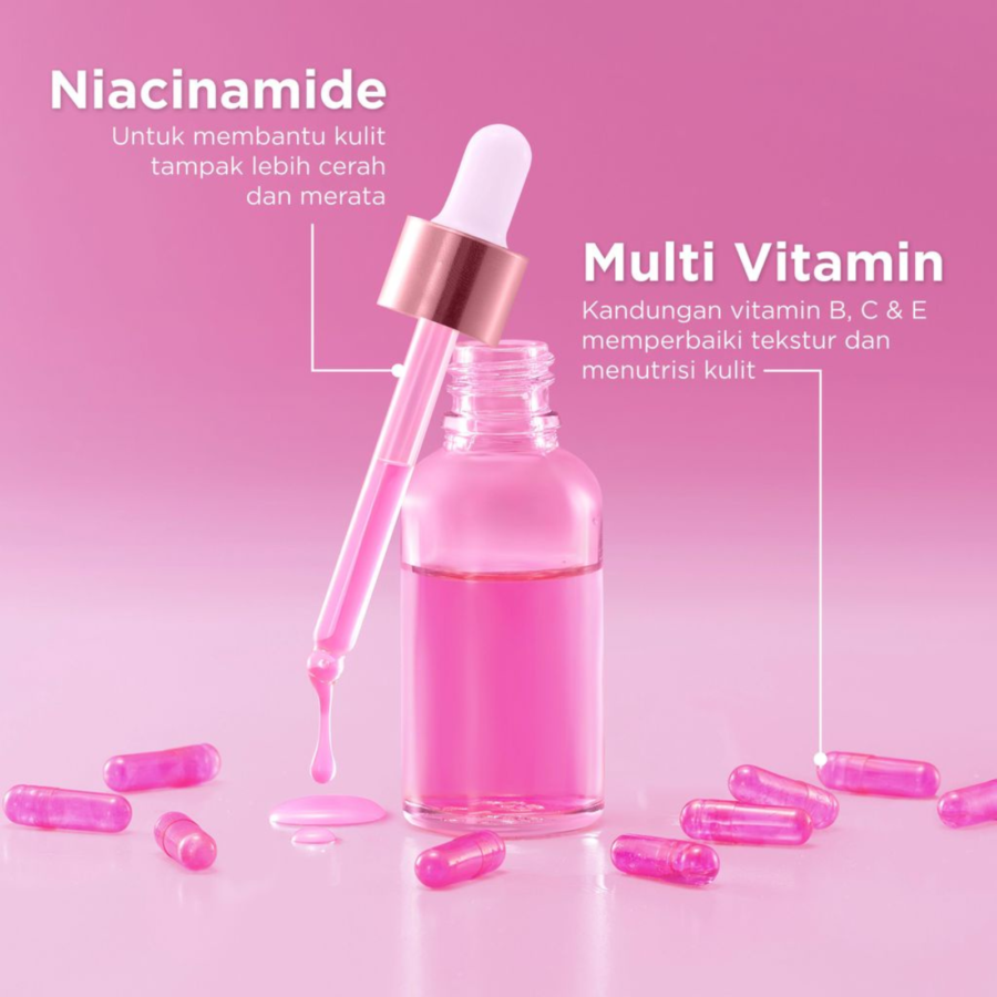 Glow & Lovely Brightening with Multivitamin + Niacinamide Body Wash 825ml