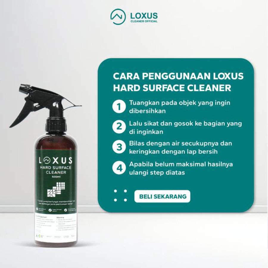 Loxus Hard Surface Pembersih Lantai 250ml 1pcs