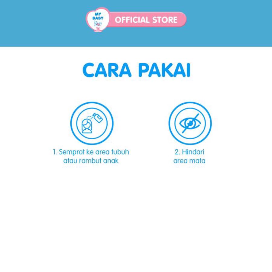 My Baby Kids 2 in 1 Hair and Body Cologne Fresh Active Perawatan Bayi 100ml