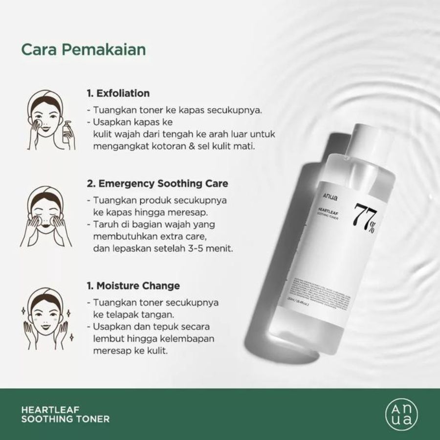 ANUA Heartleaf 77% Soothing Toner 250ml