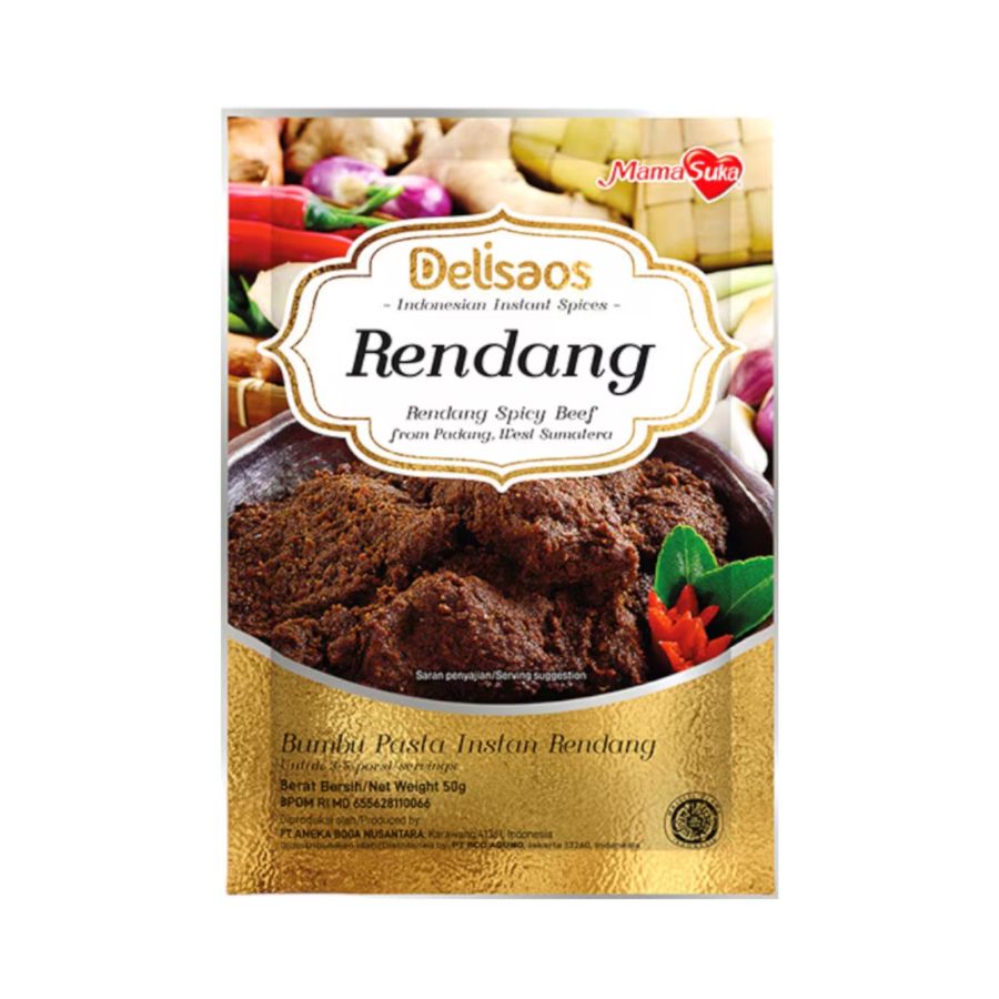 Mamasuka Delisaos Bumbu Pasta Instant Rendang 50gram