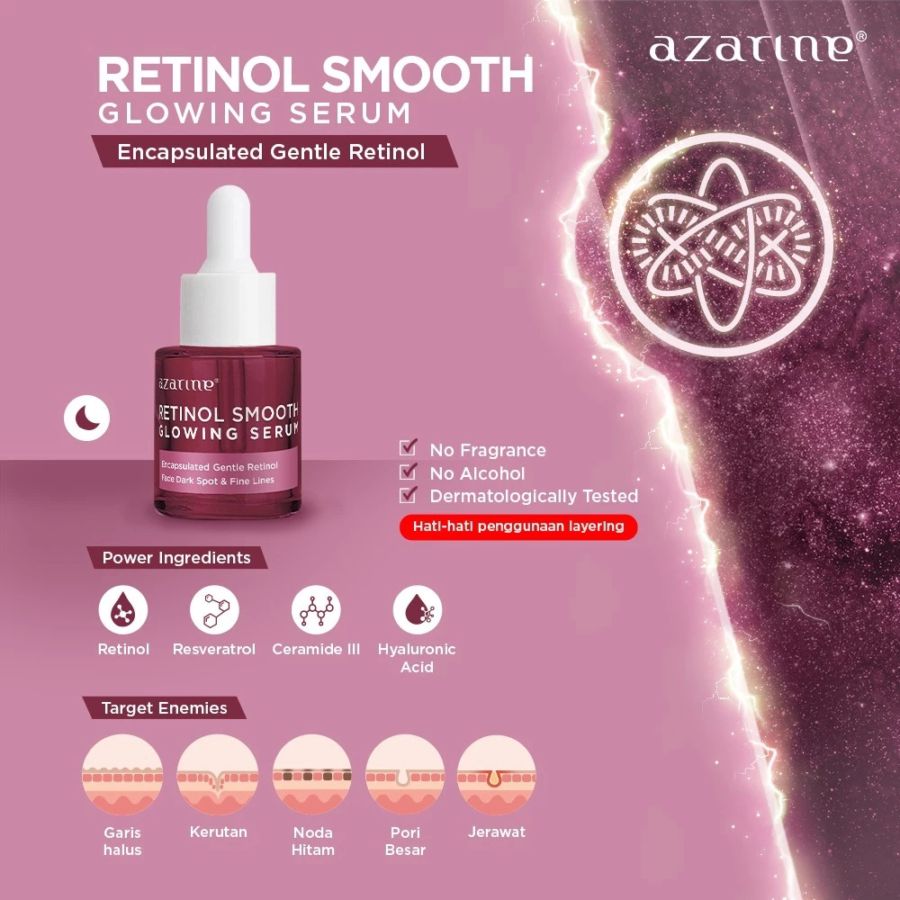 Azarine Retinol Smooth Glowing Serum 20ml
