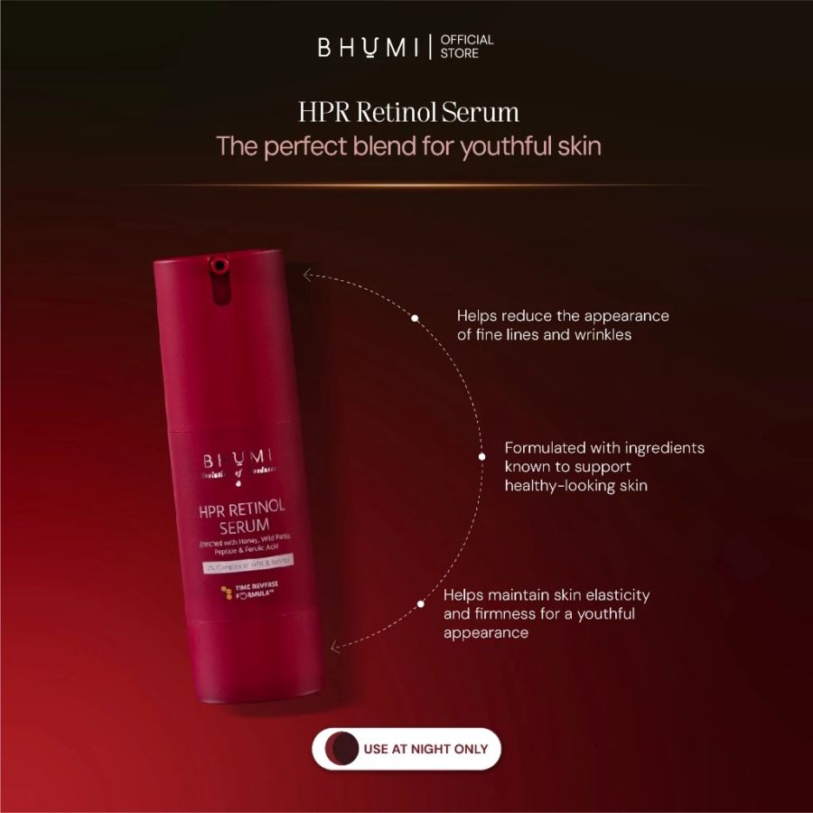 BHUMI HPR Retinol Anti Aging Serum 18ml
