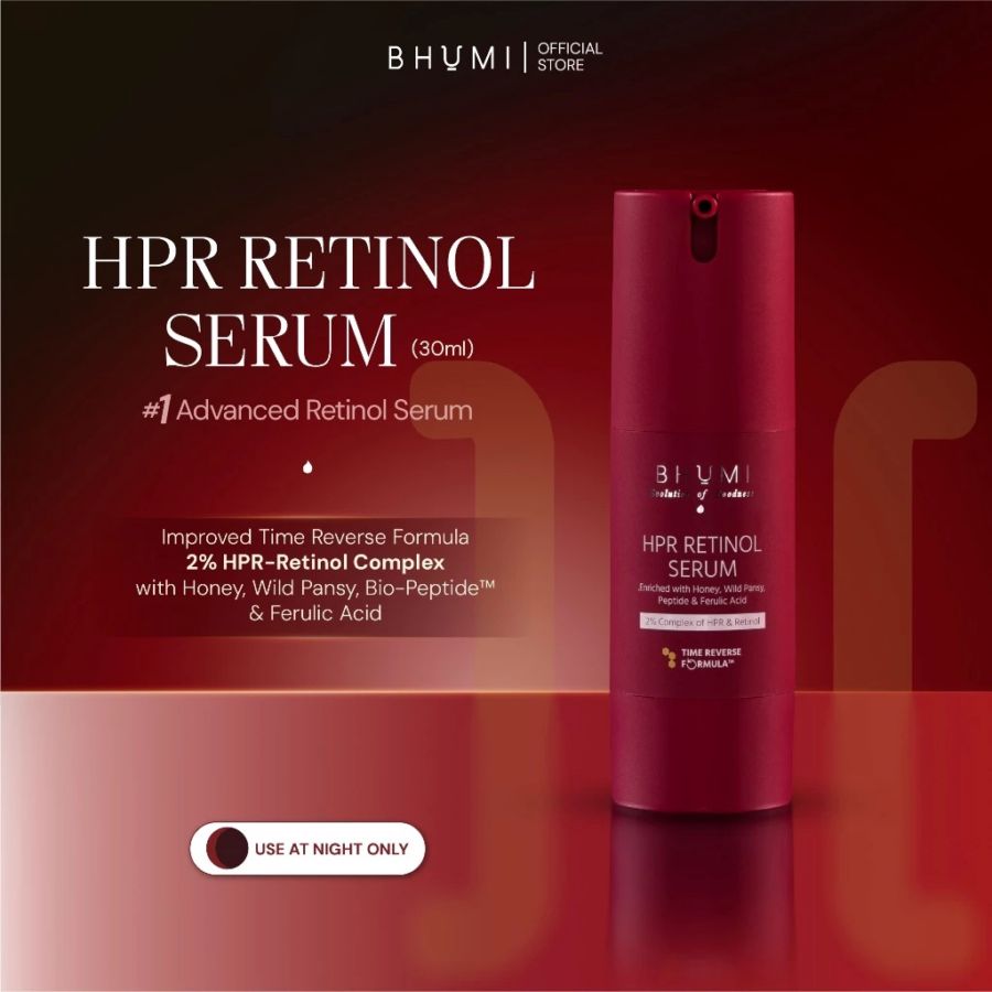 BHUMI HPR Retinol Anti Aging Serum 18ml