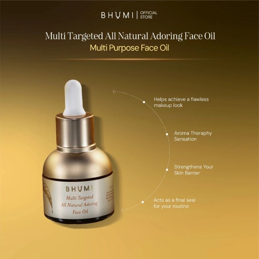 BHUMI Multi Targeted All Natural Adoring Face Oil 30ml