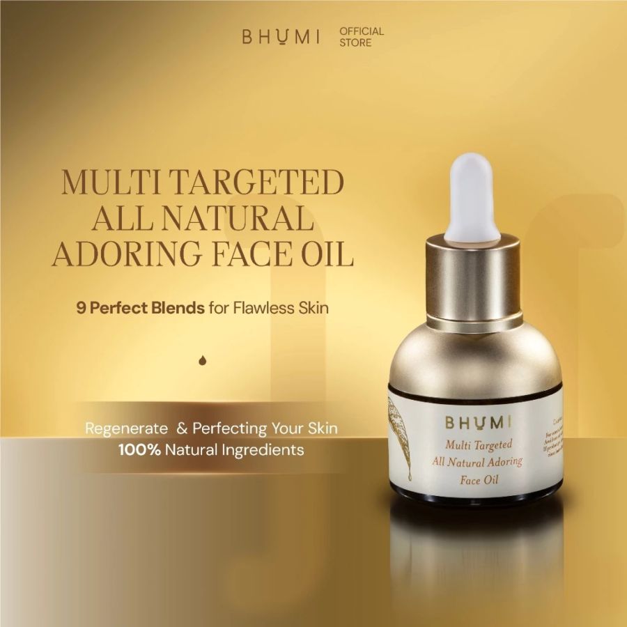 BHUMI Multi Targeted All Natural Adoring Face Oil 30ml