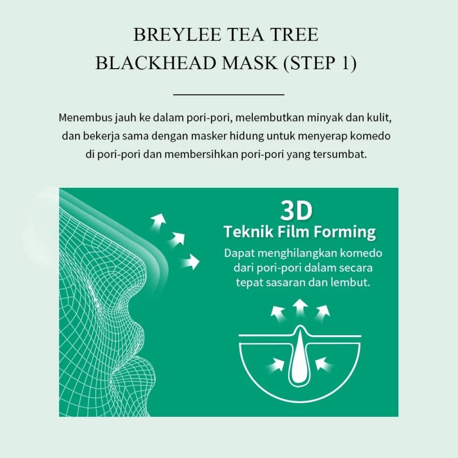 Breylee Tea Tree Blackhead Mask Step 1 17ml