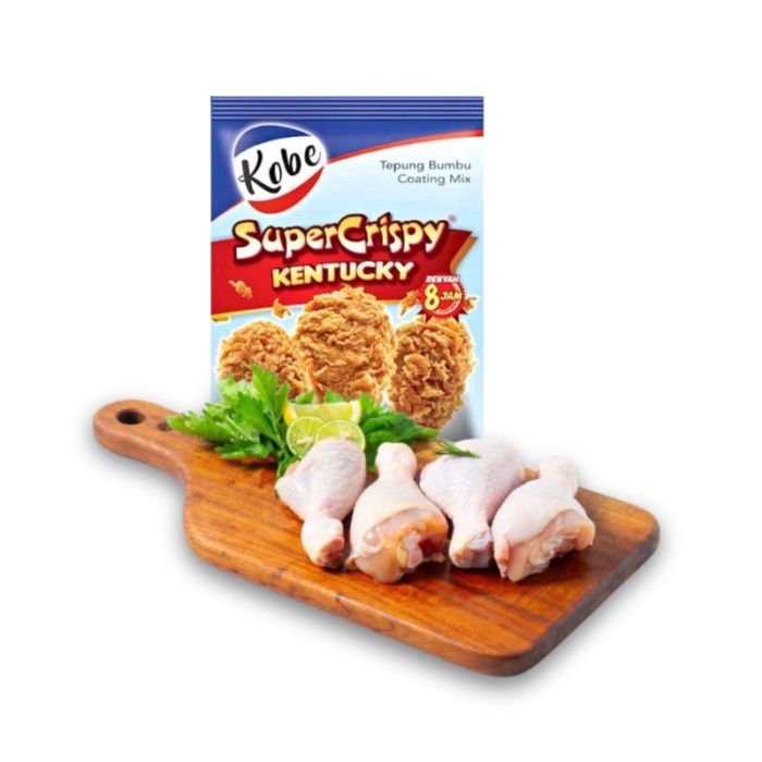 Bundle Kobe Tepung Crispy 200gram + Paha Ayam Bawah 450–550gram