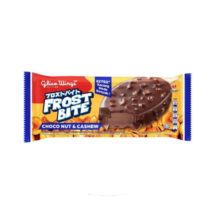 [Bundle 3] Glico Wings Frostbite Choco Nut & Cashew 65 ml