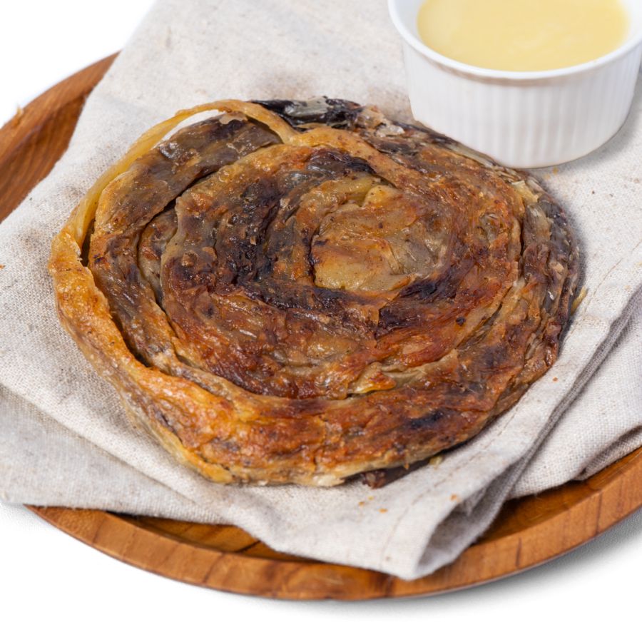Roti Paratha Cokelat Susu 1pcs
