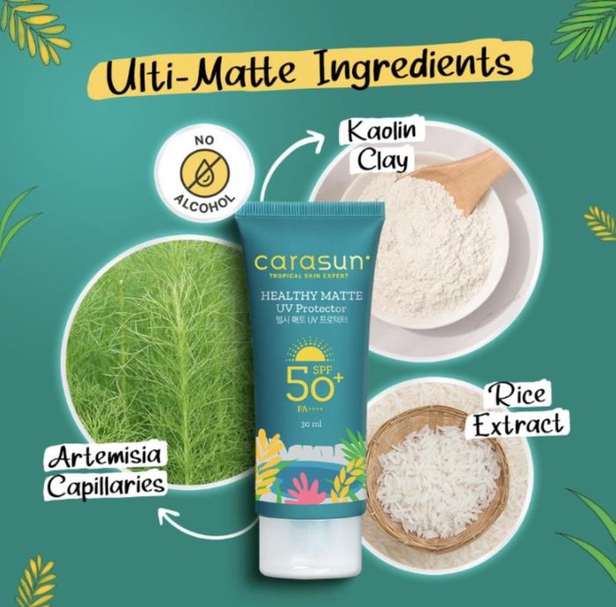 Carasun Healthy Matte Sunscreen SPF 45PA 30ml