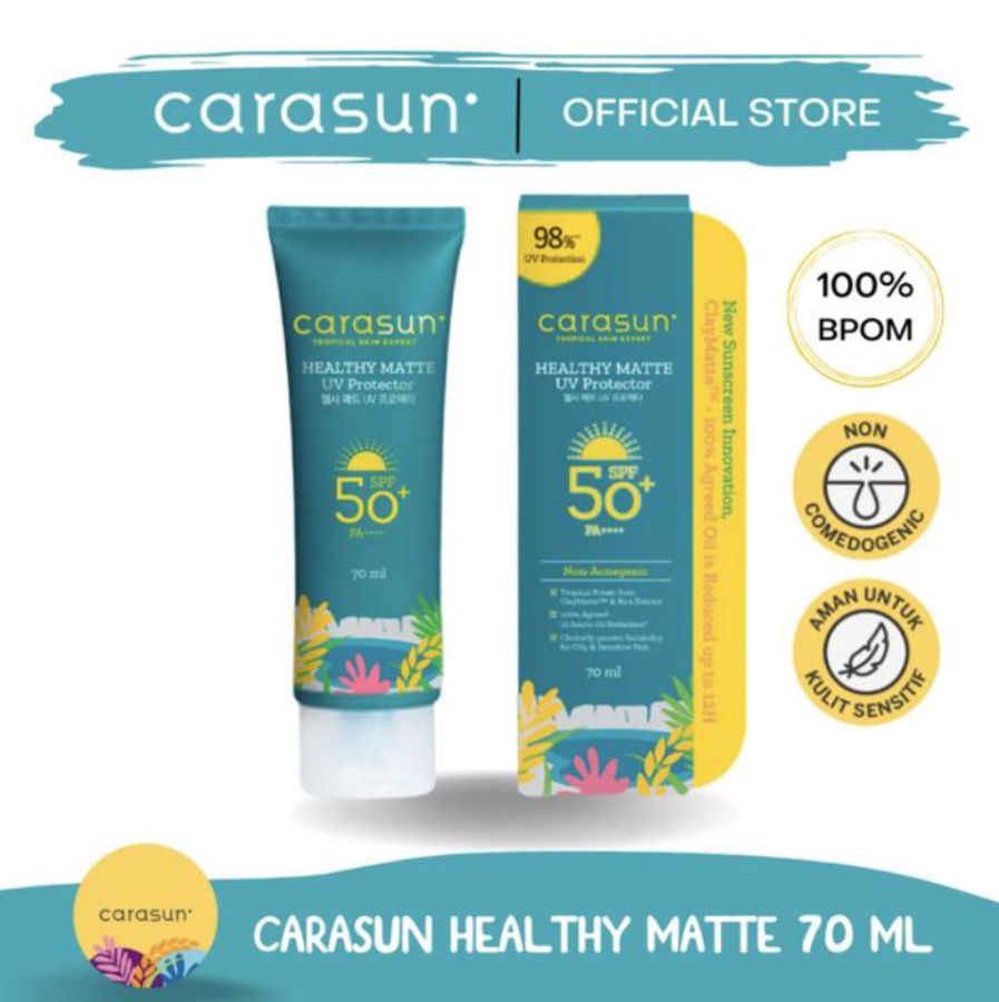 Carasun Healthy Matte Sunscreen SPF 45PA 70ml