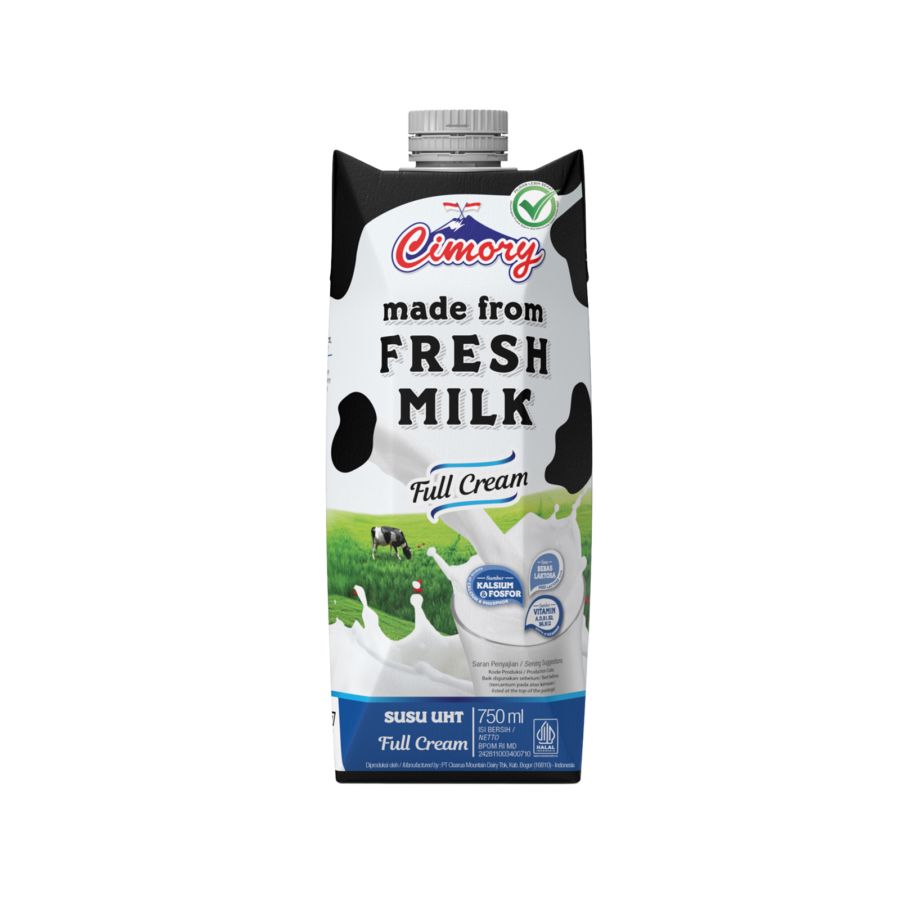 Cimory Full Cream Susu UHT 750ml