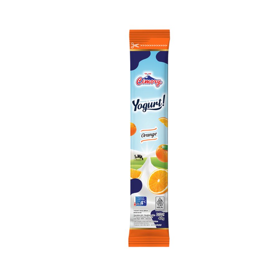 Cimory Yogurt Stick Orange Box 40gr isi 25 pcs 1box