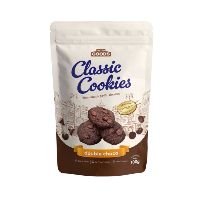 Double Chocolate Chip Cookies Astro Goods