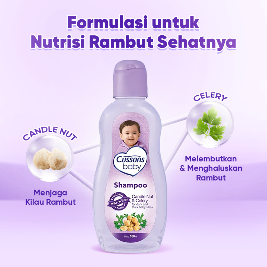 Cussons Baby Candle Nut & Celery Baby Shampoo 100ml