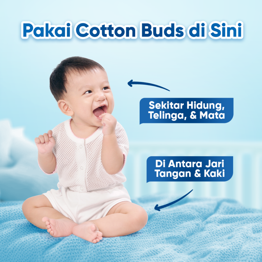 Cussons Baby Cotton Buds Extra Fine 50stick