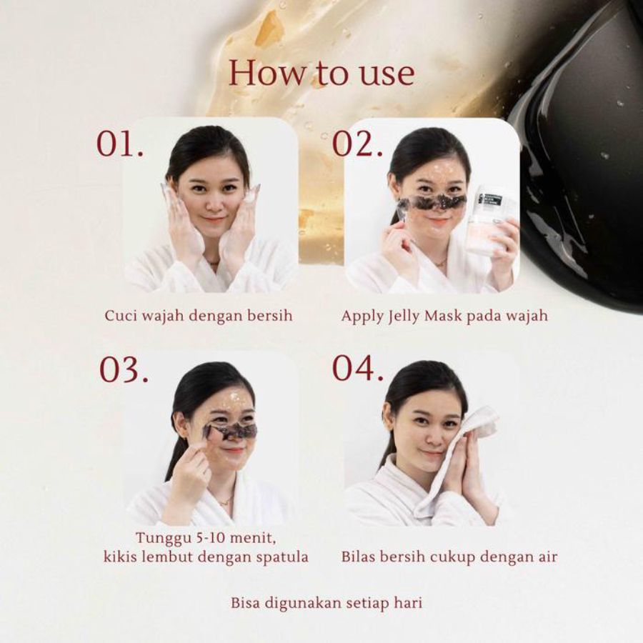 Eileen Grace Deep Cleansing Black Jelly Mask Face Mask 300ml
