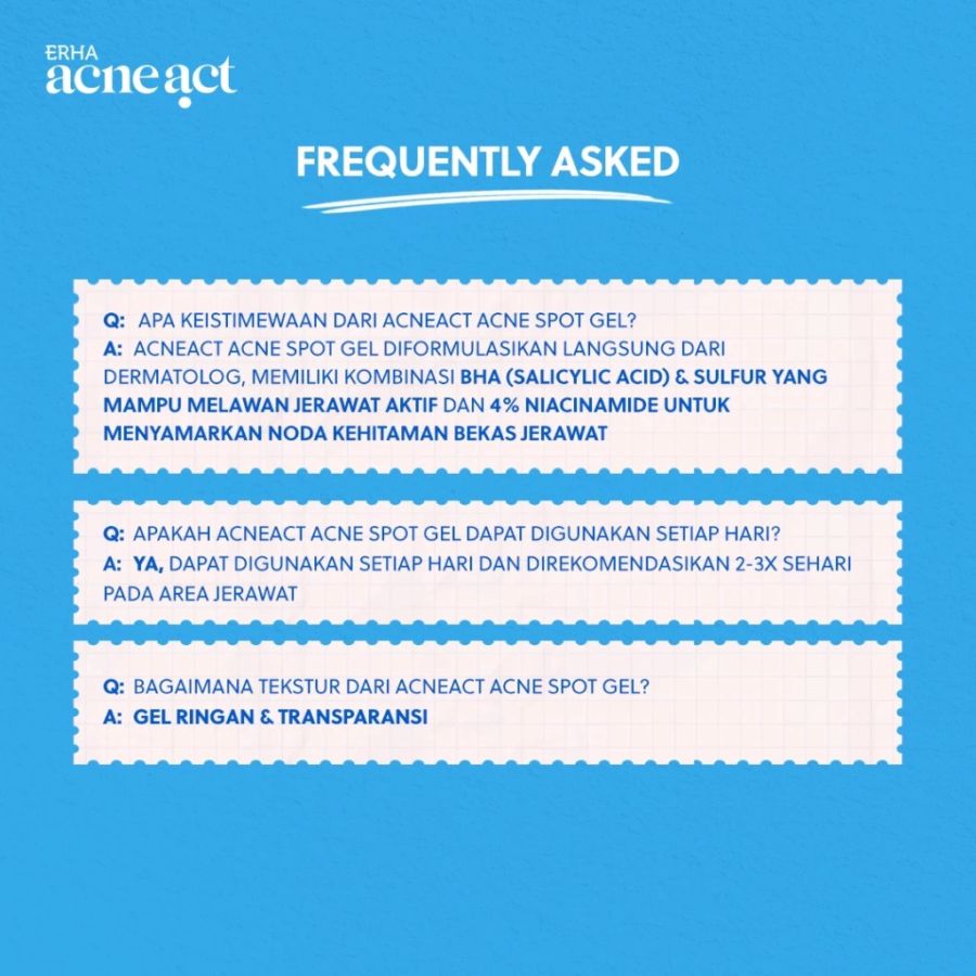 Erha Acneact Acne Spot Gel 10gram